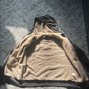 Faded Glory Tan Sherpa Jacket